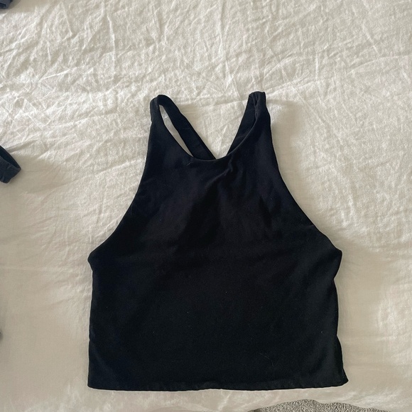 Abercrombie black racerback tank top - Picture 1 of 3